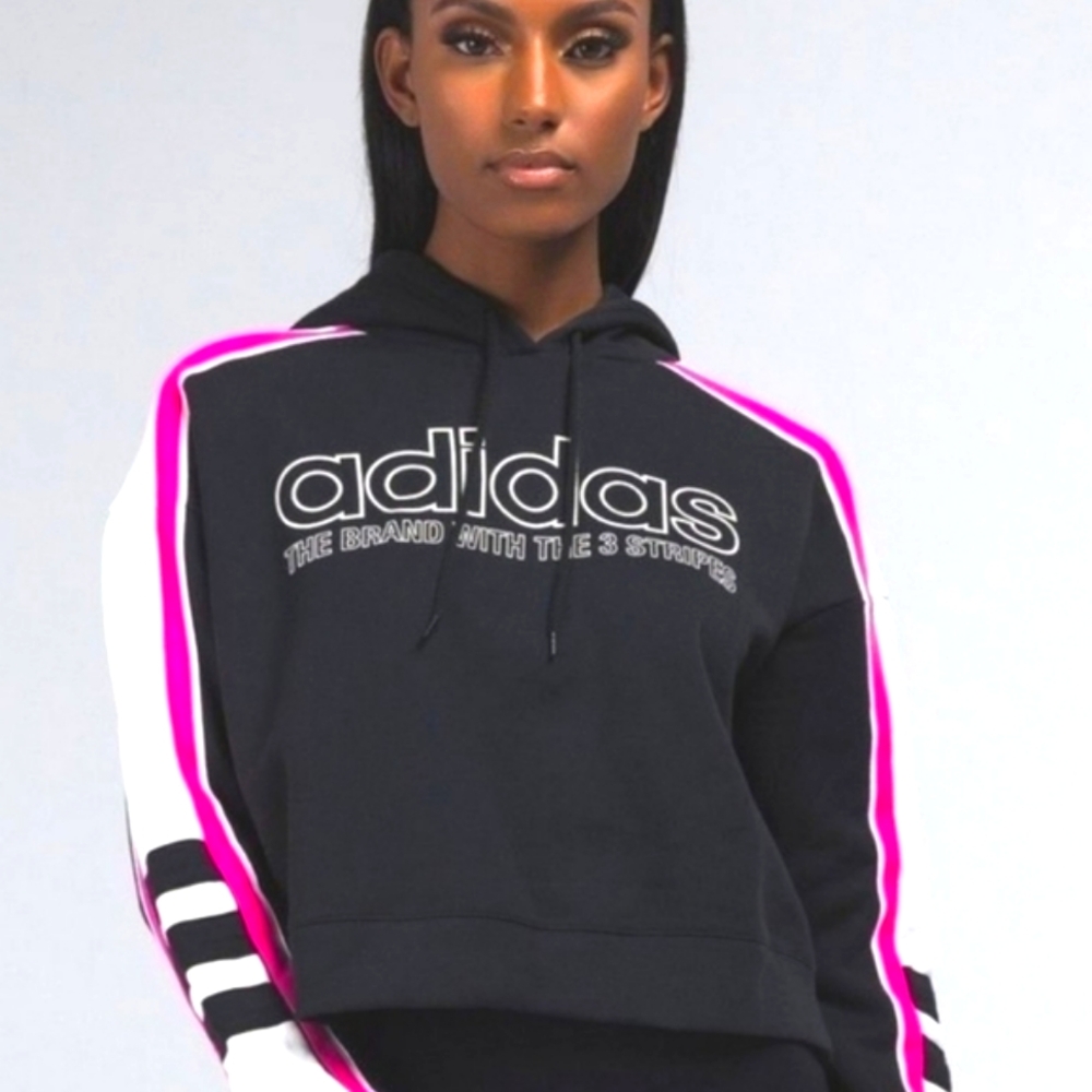 Adidas Cropped hoodie